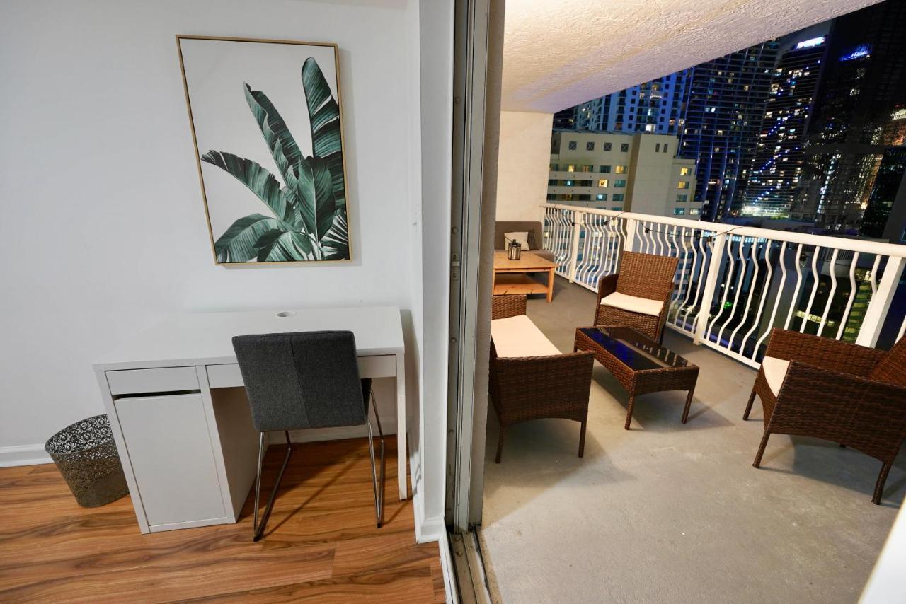 מיאמי City & Sea View+Free Parking Modern Condo מראה חיצוני תמונה